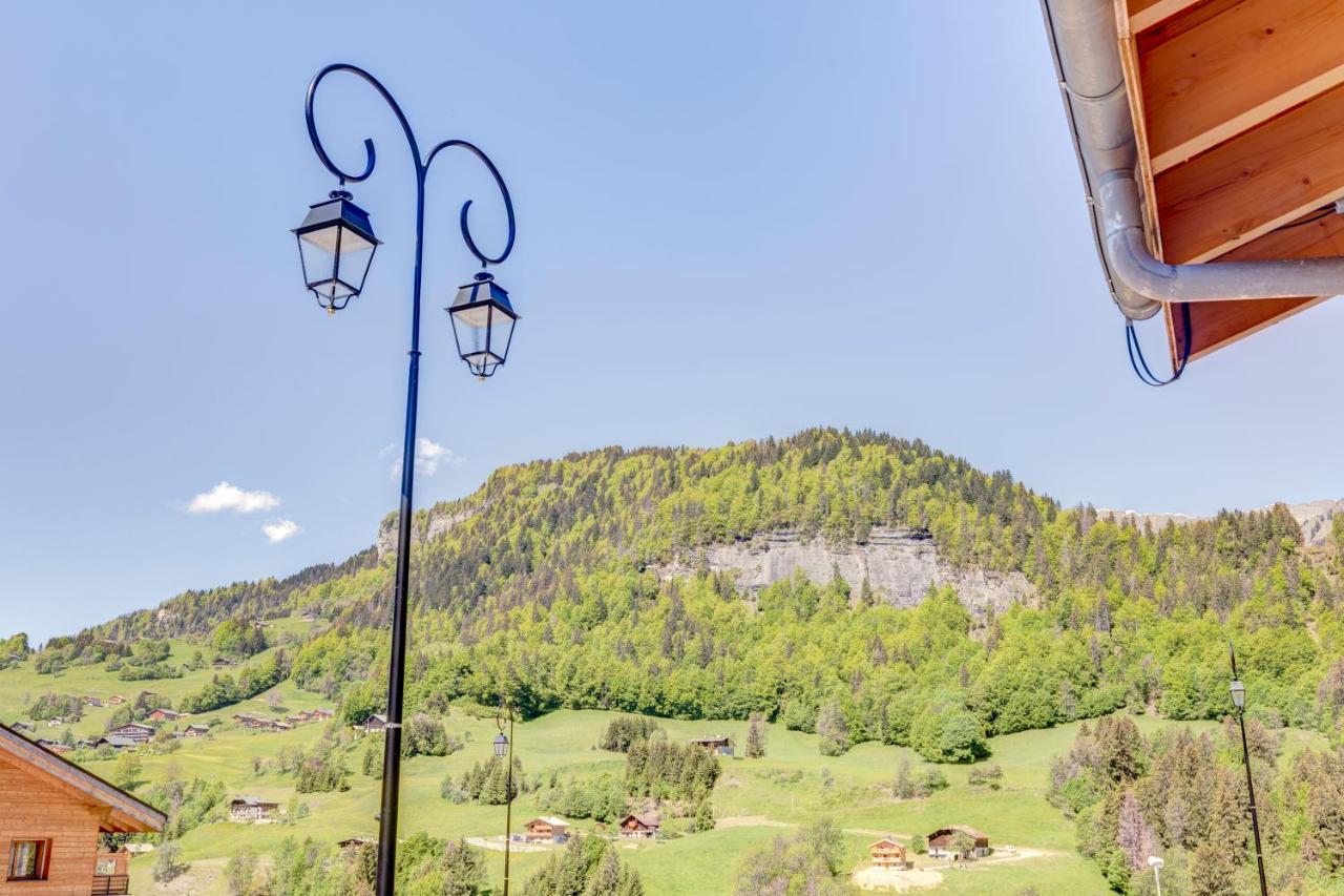 La Poudreuse - Duplex Avec Balcon Vue Montagne - Flumet Exterior foto