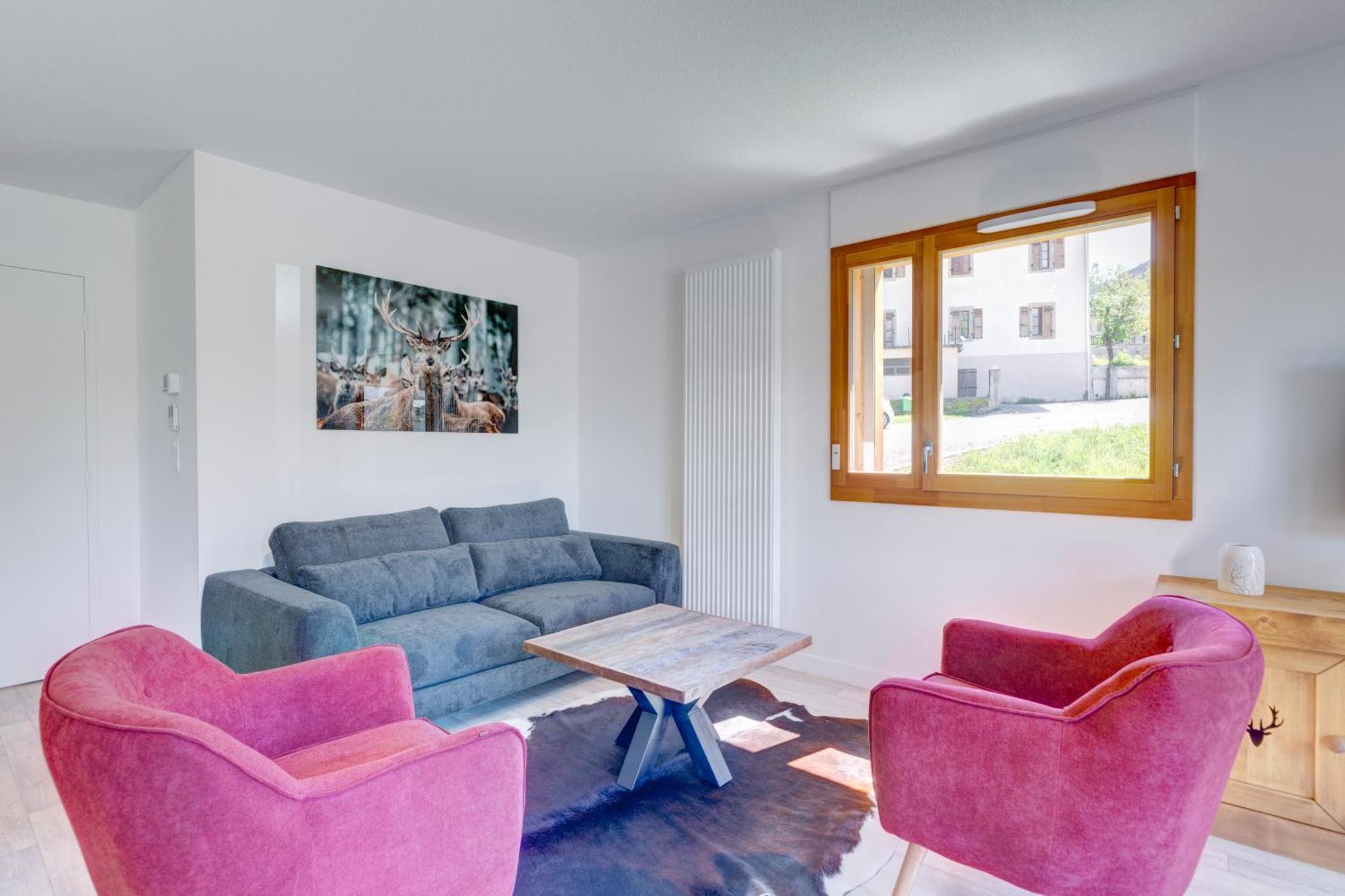 La Poudreuse - Duplex Avec Balcon Vue Montagne - Flumet Zimmer foto